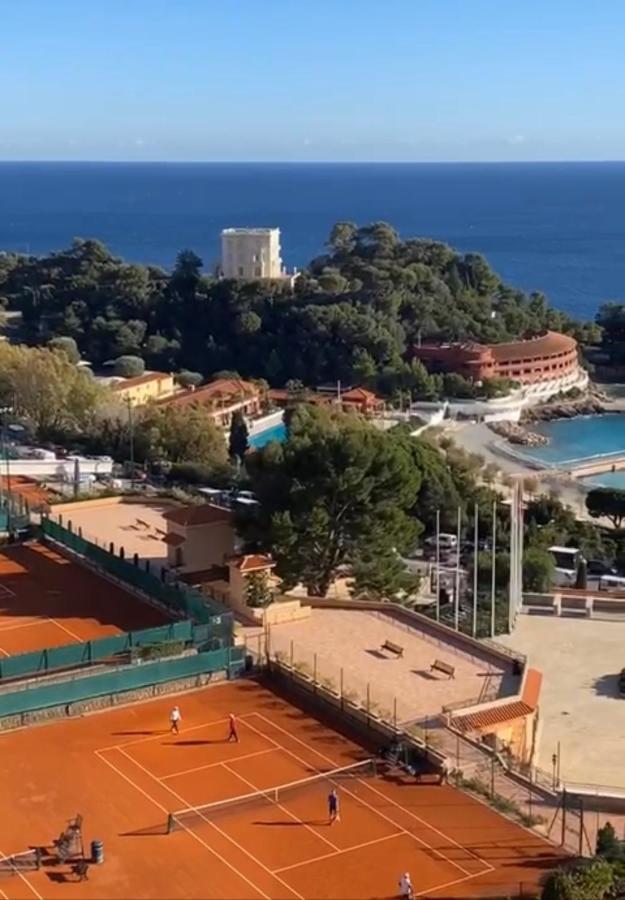 Fabulous !!Apartment A Front Of Legendary Monte Carlo Beach And Tennis Club ! Rocabruna Exterior foto